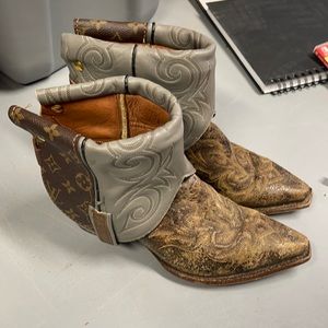 Dan Posr distressed Louis Vuitton